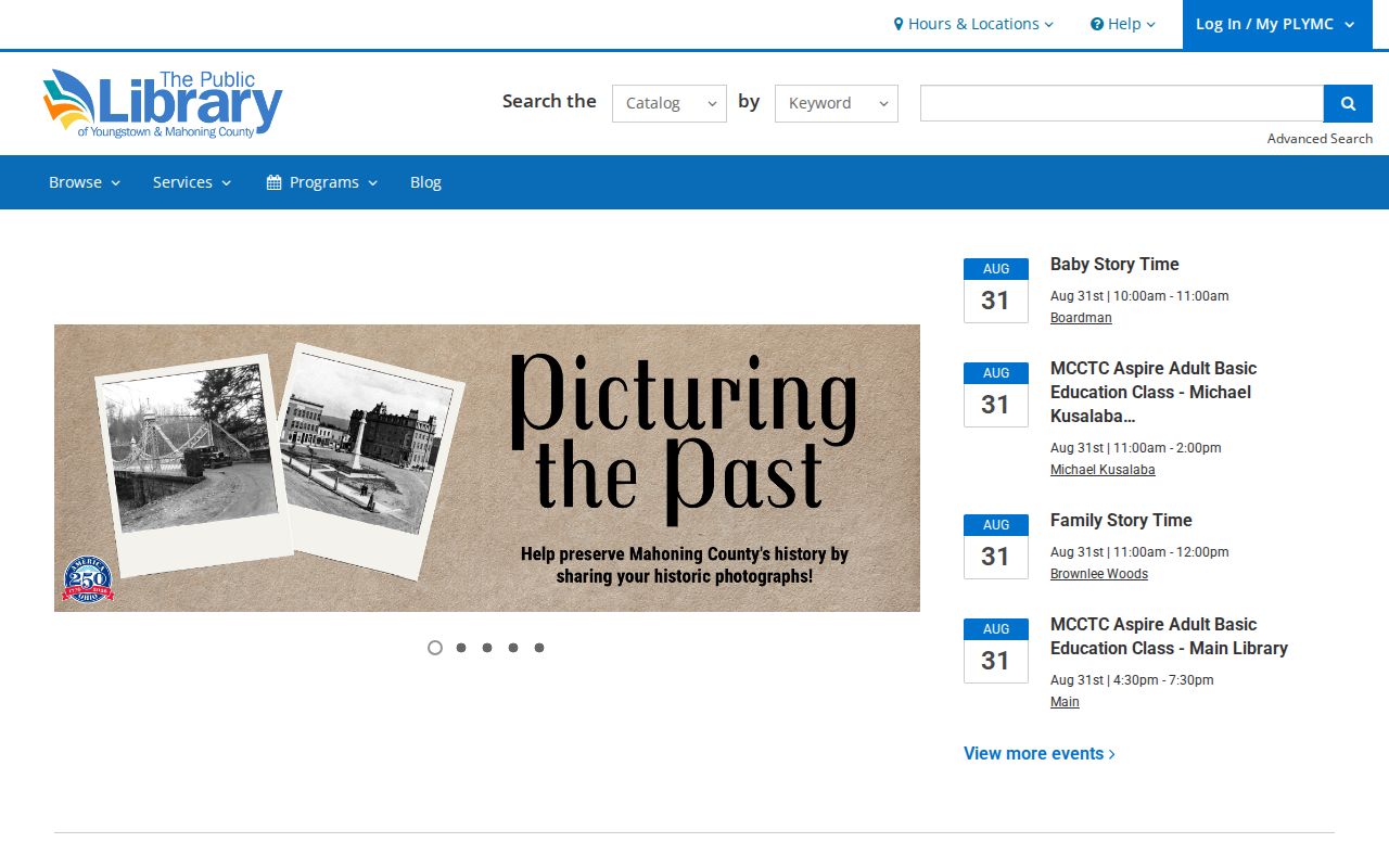 Boardman Township residents directory Public Library research gateway